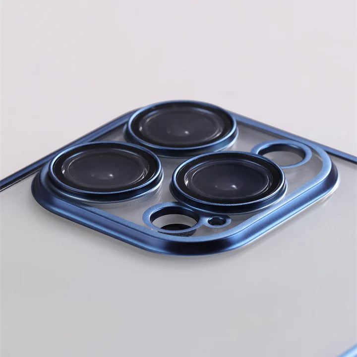 JoyRoom Plated TPU Case with Lens protector for iP15 Series