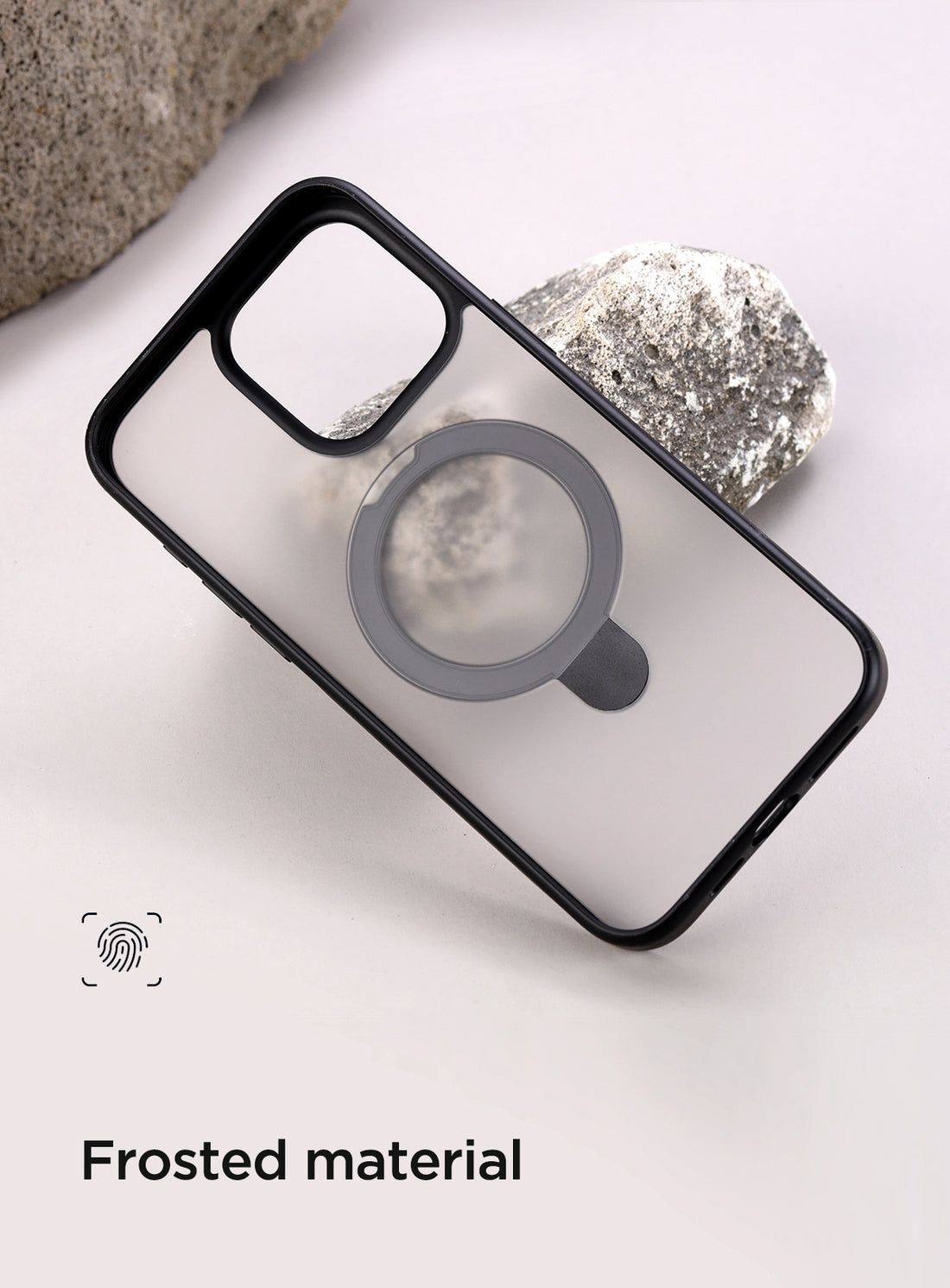 JoyRoom Magnetic Case with Ring Holder For iPhone 15 Series
