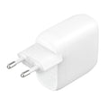 Belkin WCB010vfWH BoostCharge Dual 30W USB-C PD Wall Charger 60W - PhoneBuzz