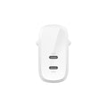 Belkin WCB010vfWH BoostCharge Dual 30W USB-C PD Wall Charger 60W - PhoneBuzz