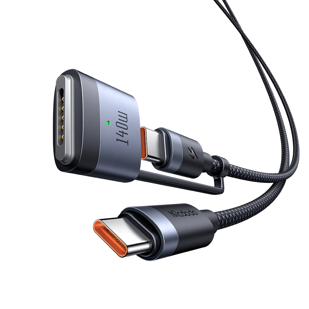 Mcdodo 240W/140W 2 in 1 USB-C to USB-C+ Magsafe 3 Cable