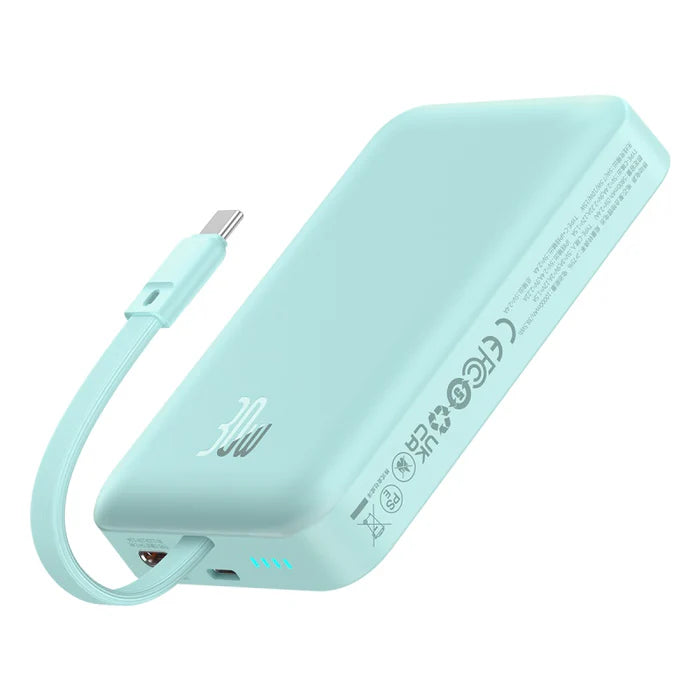 OS-Baseus Magnetic Mini Wireless Fast Charge Power Bank Type-C Edition 10000mAh 30W