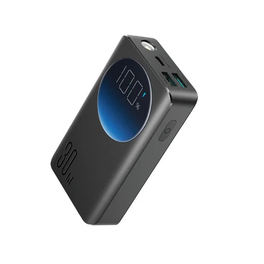 JoyRoom PBF01/PBF02/PBF03 30W LCD Screen Power Bank 10000mAh/20000mAh/30000mAh with Light