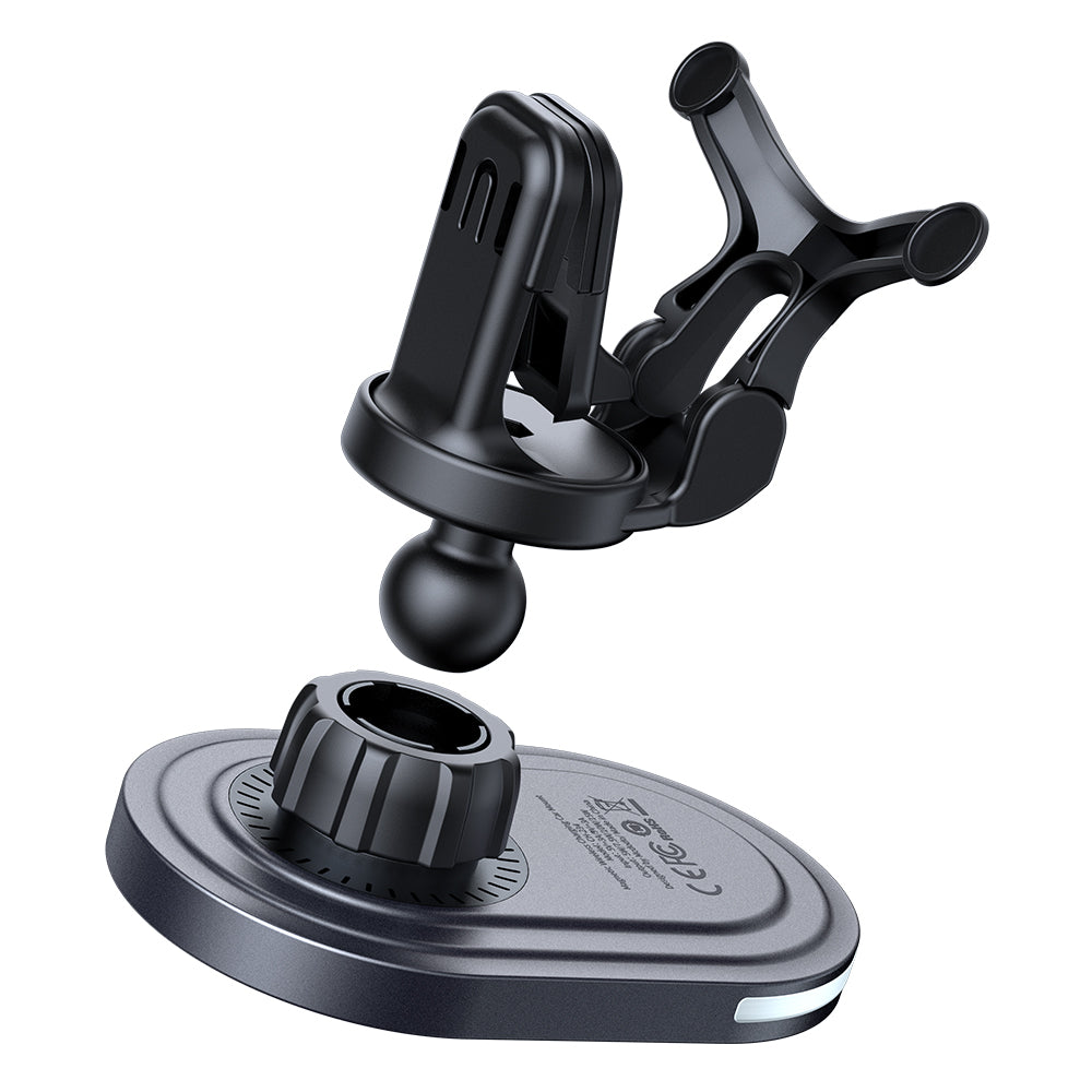 Mcdodo 15W Magnetic Wireless Car Charger (Transparent Version)