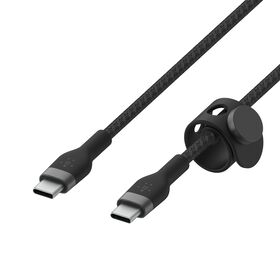 Belkin PRO Flex USB-C to USB-C Braided Silicone Cable, (3M) - PhoneBuzz