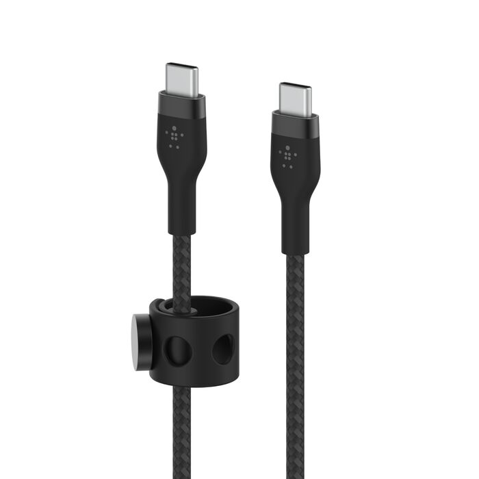 Belkin PRO Flex USB-C to USB-C Braided Silicone Cable, (3M) - PhoneBuzz