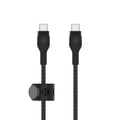 Belkin PRO Flex USB-C to USB-C Braided Silicone Cable, (3M) - PhoneBuzz