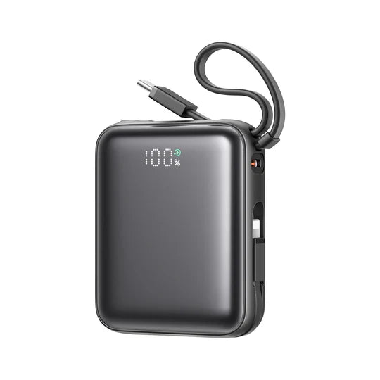 JoyRoom JR-PBF27 22.5W mini Power Bank with Dual Cables 10000mAh