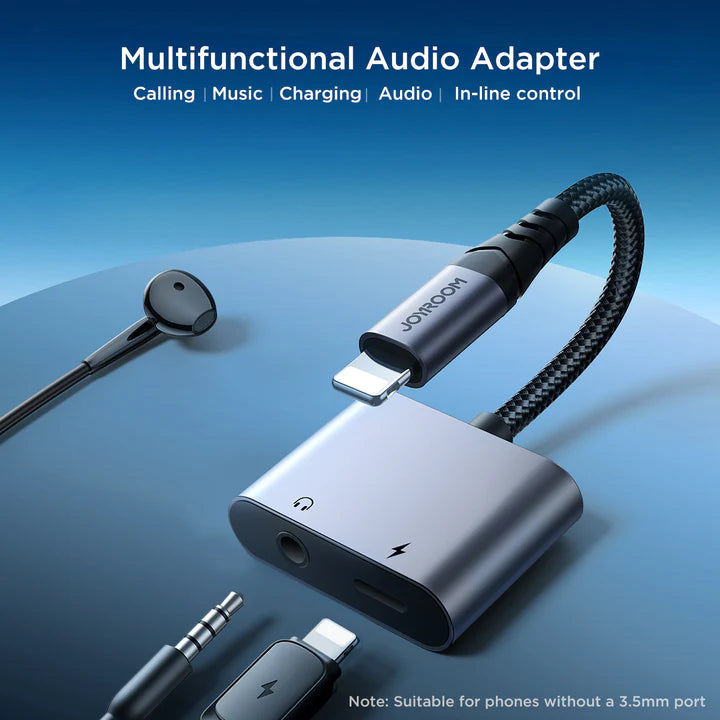 JoyRoom SY-L01 Audio-Transfer Series 2-in-1 Audio Adapter