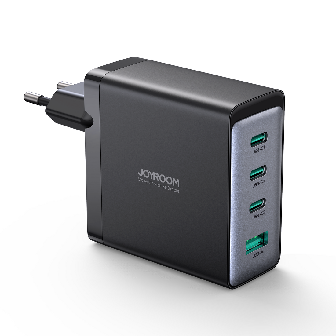 JoyRoom JR-TCG04 100W 3C1A Fast Charger-Black+100W C to C Cable