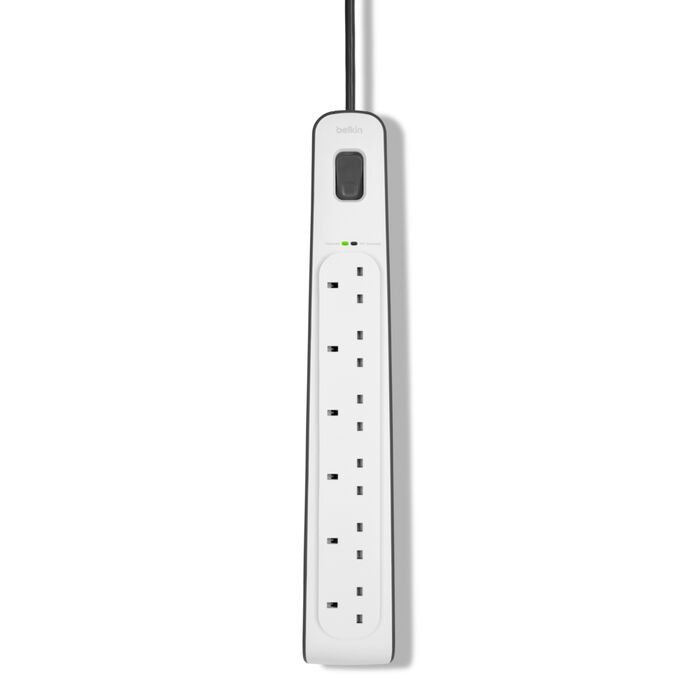 Belkin 6-outlet Surge Protection Strip - PhoneBuzz