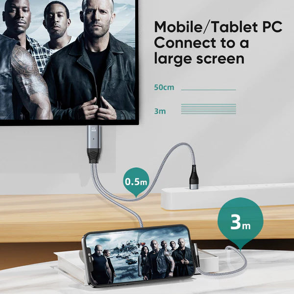 JoyRoom SY-35L1 Lightning to HDMI 4K Mirroring Cable