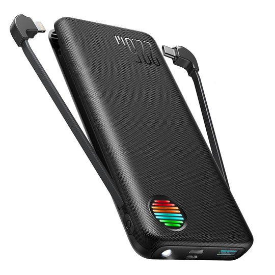 JoyRoom JR-L015 22.5W Power Bank with Dual Cables 10000mAh