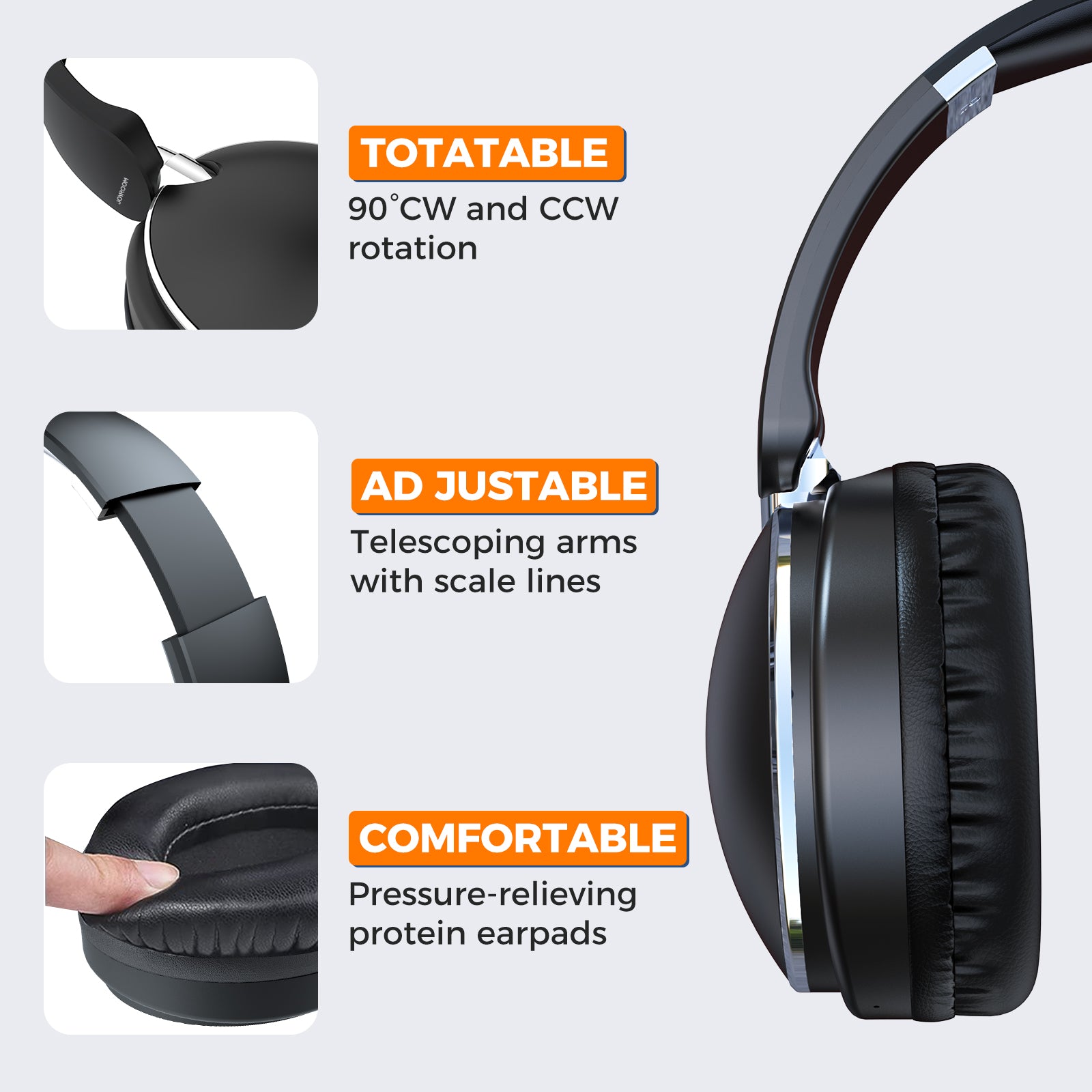 Joyroom JR-HL2 Wireless Foldable Headphones - PhoneBuzz