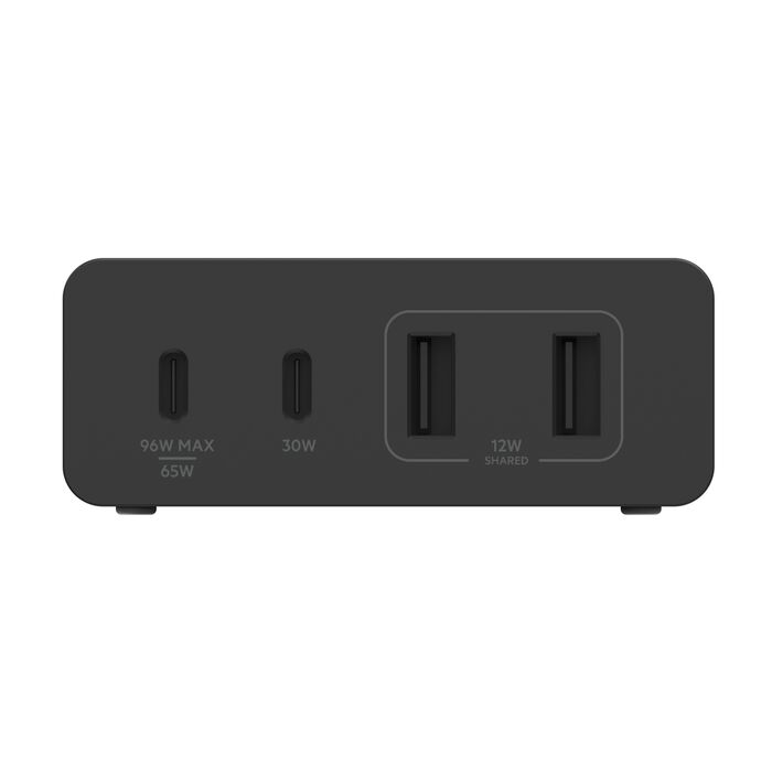 Belkin BoostCharge PRO 108W 4- Ports GaN Charger 2x USB-C and 2x USB-A ports - PhoneBuzz