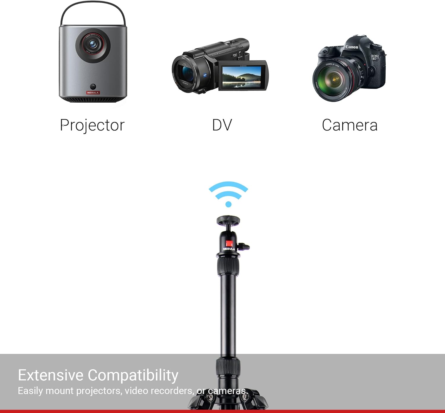 Anker Nebula Portable projector Stand - PhoneBuzz