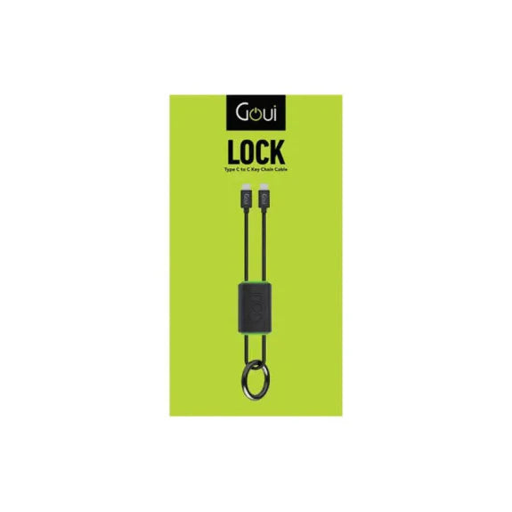 Goui Lock Cable C to C - LOCK USB Type C-C Key Chain Cable
