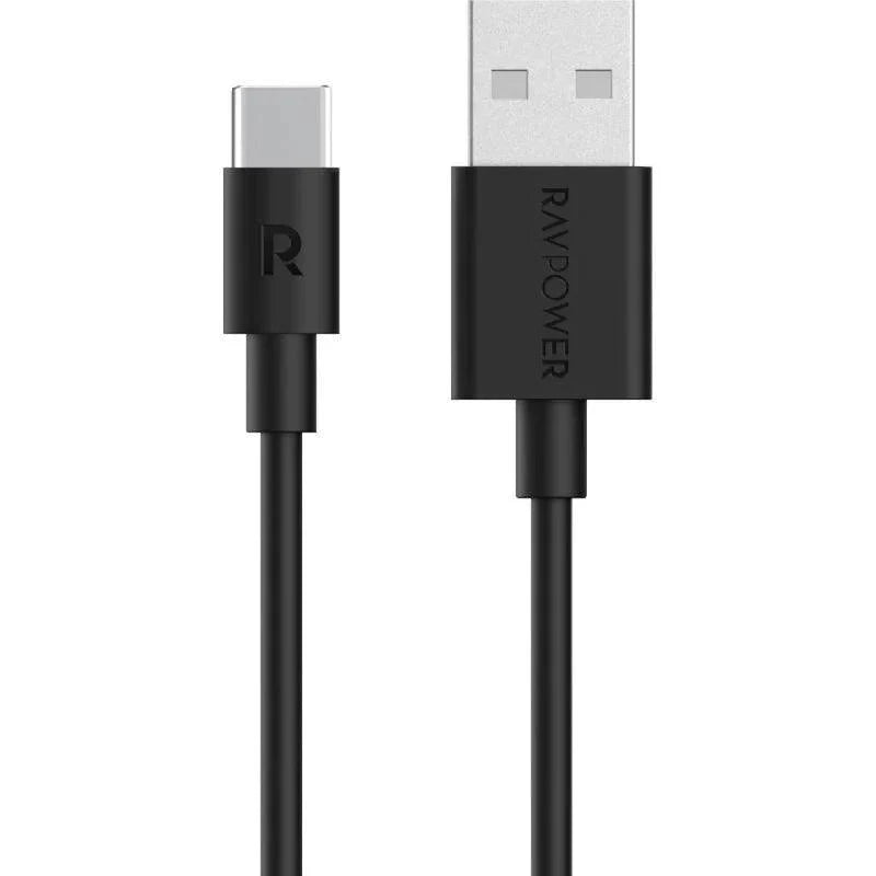 RAVPower RP-CB044 USB-A to Type-C Cable 1m TPE Black Offline