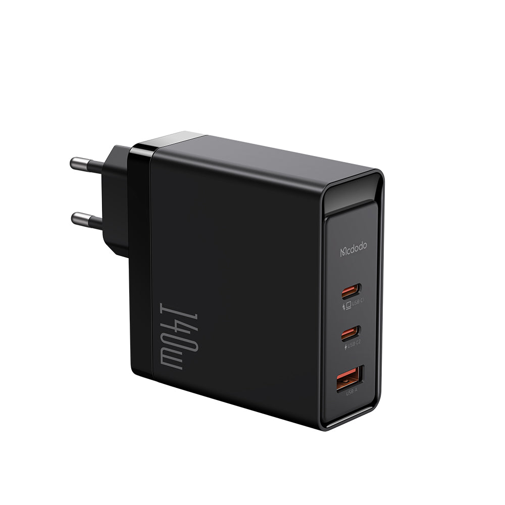 Mcdodo 140W 2C+1A GAN 5 Pro Fast Charger (EU)+240W C to C Cable