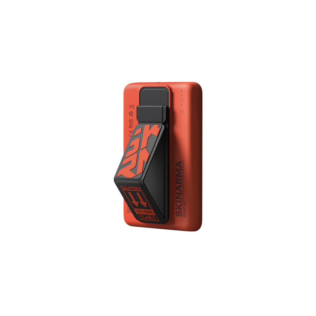 SKINARMA MAGNETIC POWERBANK 5000 MAH 20W USBC PD WITH SMART GRIP STAND