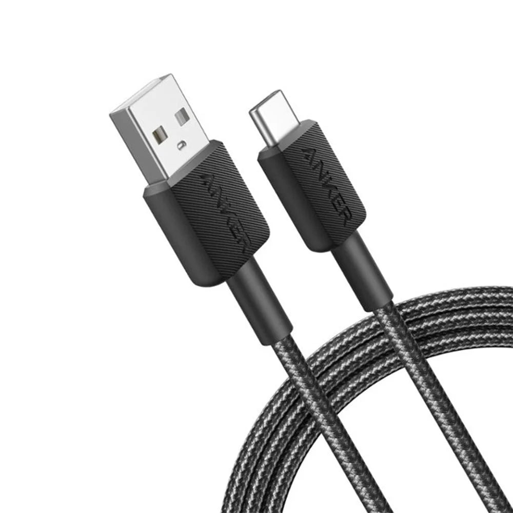 Anker Nylon USB-C to USB-A 2.0 Cable (2M) - PhoneBuzz