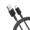 Anker Nylon USB-C to USB-A 2.0 Cable (2M) - PhoneBuzz