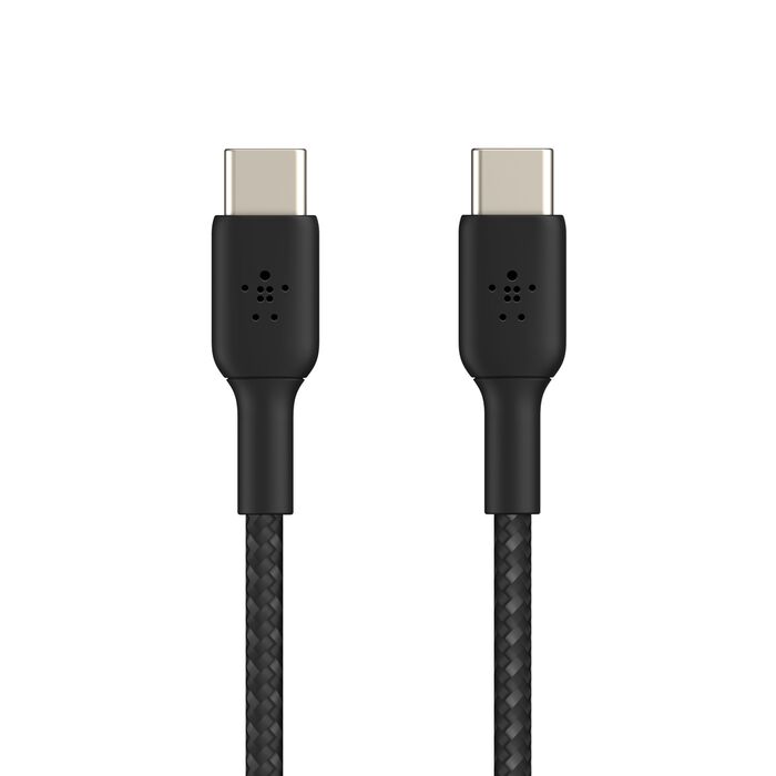 Belkin BoostCharge USB-C to USBC Braided Cable, 0.15M. - PhoneBuzz