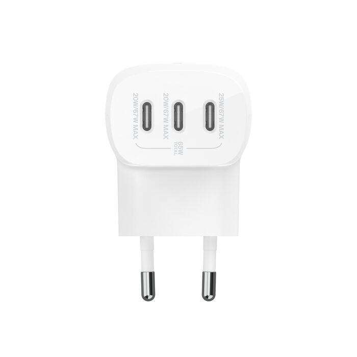 Belkin 67W Triple USB-C Ports PD Wall Charger - PhoneBuzz