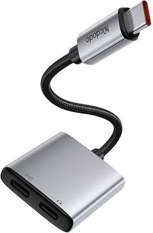 Mcdodo 2in1 Audio Adapter USB-C to 2x USB-C
