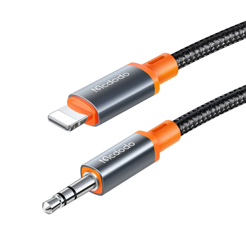 Mcdodo Lightning to 3.5mm AUX Jack Coil Cable Castle Series