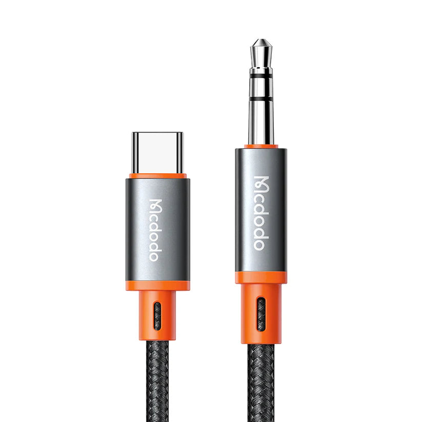 Mcdodo USB Type C to 3.5mm AUX Jack Coil Cable Castle Series