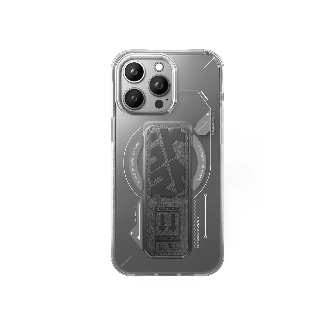 SKINARMA IPHONE 15 PRO HELIO MAG-CHARGE + GRIPSTAND CASE