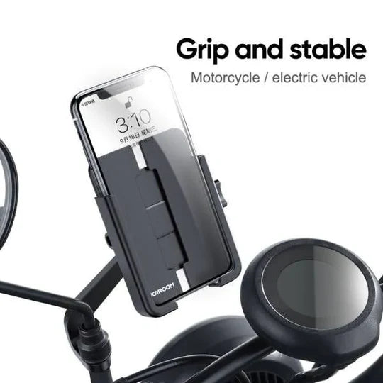 JoyRoom JR-ZS253 Metal 360-degree Rotation Phone Bracket for Motorcycle