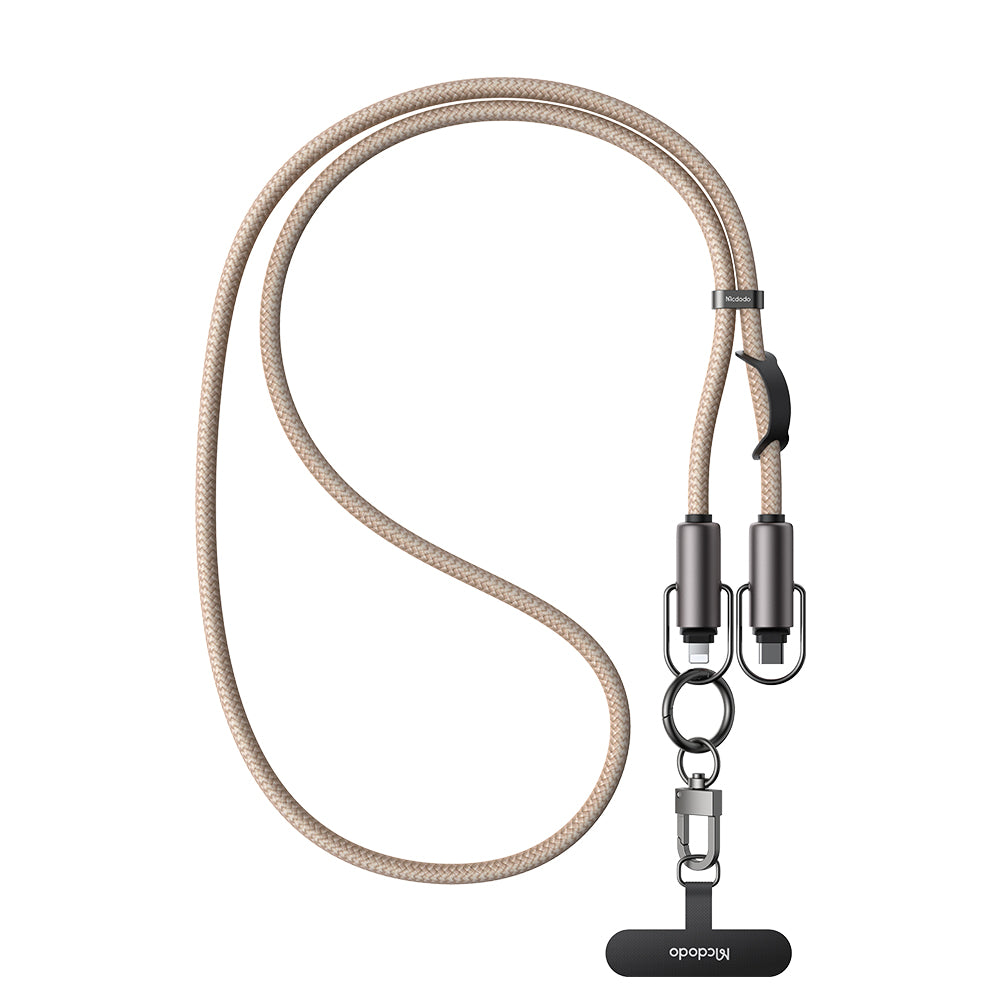 Mcdodo 36W 2 in 1 USB-C to Lightning Charging Crossbody Phone Lanyard
