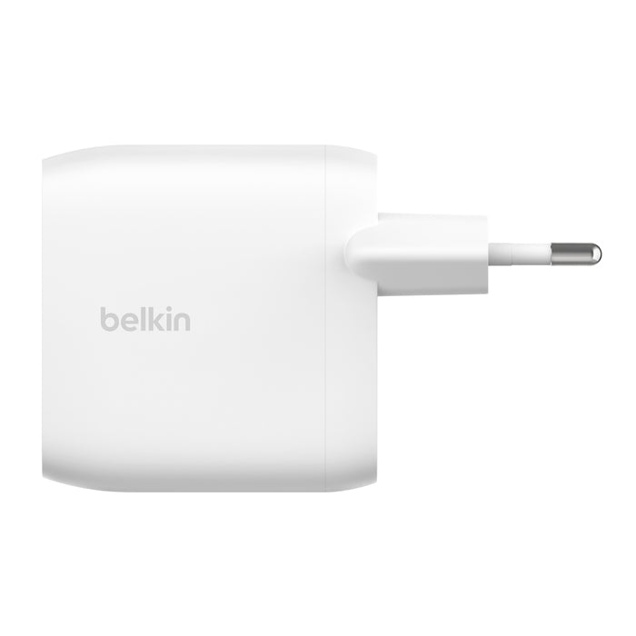 Belkin WCB010vfWH BoostCharge Dual 30W USB-C PD Wall Charger 60W - PhoneBuzz