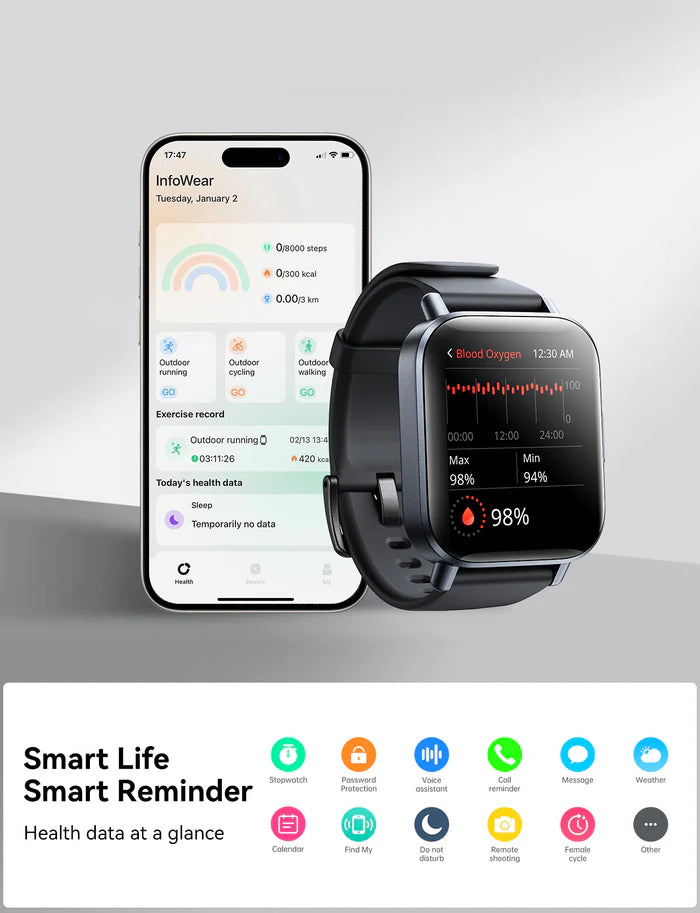 JoyRoom JR-FT3S Smart Watch - PhoneBuzz