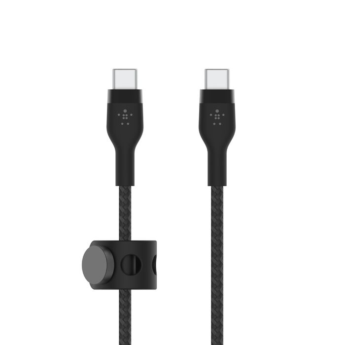 Belkin PRO Flex USB-C to USB-C Braided Silicone Cable, (3M) - PhoneBuzz