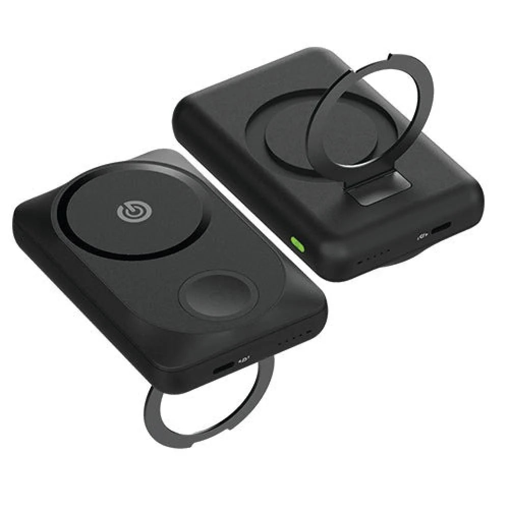 Goui Mag Pro 10000mAh Magnetic Wireless Charging Power Bank With Finger Holder
