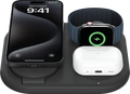 Belkin BoostCharge 3-in-1 Magnetic Charging Stand with Qi2 Fast Wireless Charging 15W - PhoneBuzz
