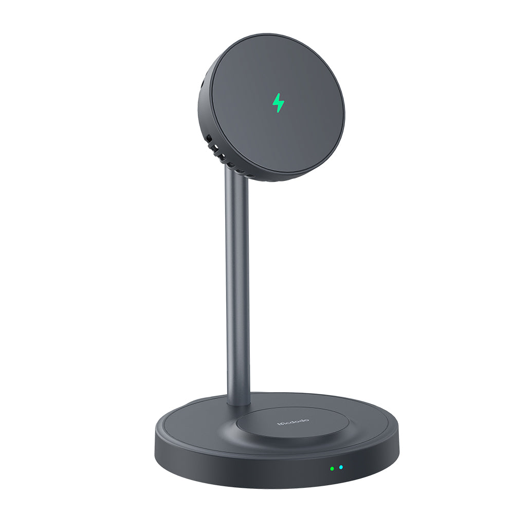 Mcdodo 2 in 1 Magnetic Wirless Charging Stand with Cooling Fan