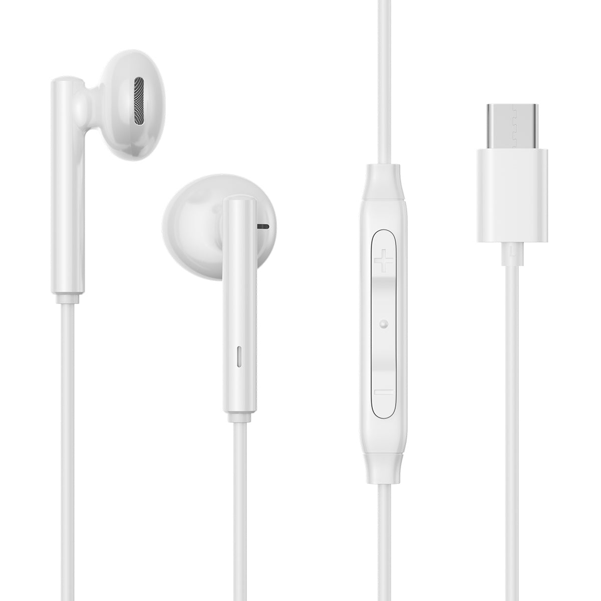 JoyRoom JR-EC05 TYPE-C Series Half In-Ear Wired Earphones - PhoneBuzz