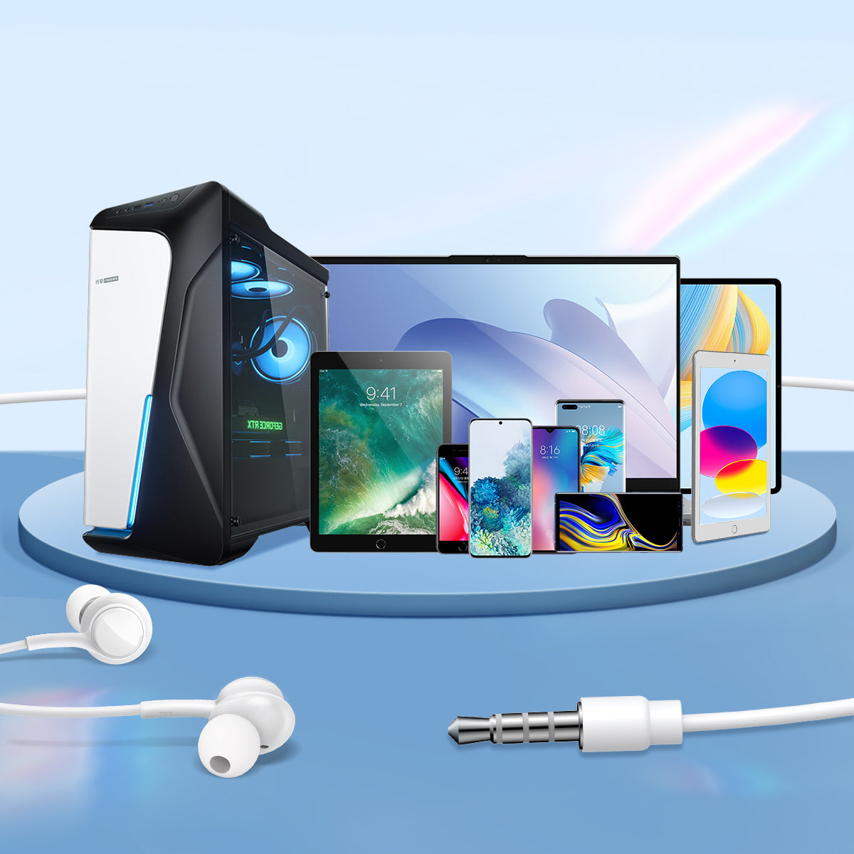 JoyRoom JR-EW02 Wired Series In-Ear Wired Earphones - PhoneBuzz