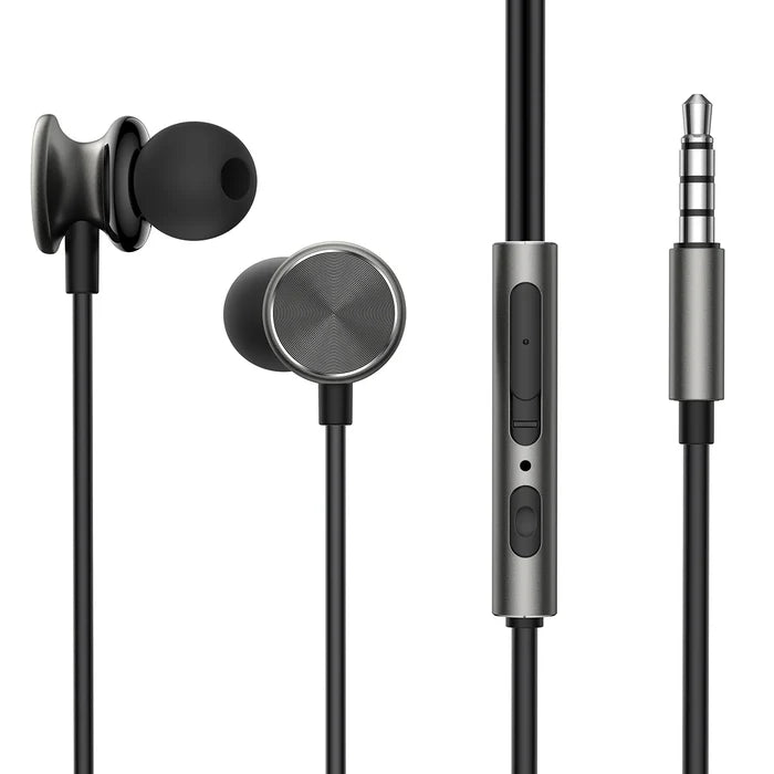 JoyRoom JR-EW03 Wired Series In-Ear Metal Wired Earphones - PhoneBuzz