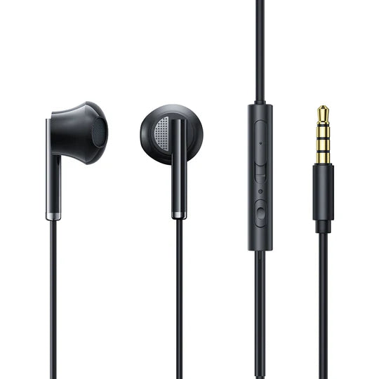 JoyRoom JR-EW07 Wired Series Half In-Ear Wired Earphones - PhoneBuzz