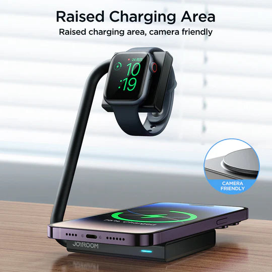 JoyRoom JR-WQN05 2 in 1 Foldable Wireless Charger