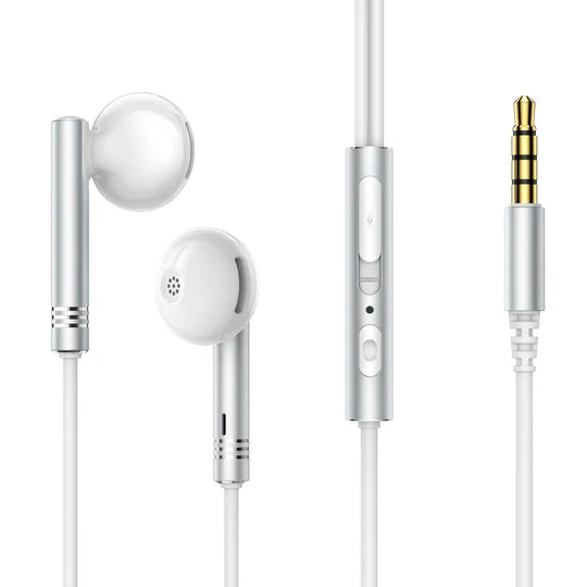 JoyRoom JR-EW05 Wired Series Half In-Ear Wired Earphones - PhoneBuzz