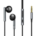 JoyRoom JR-EW06 Wired Series Half In-Ear Metal Wired Earphones - PhoneBuzz