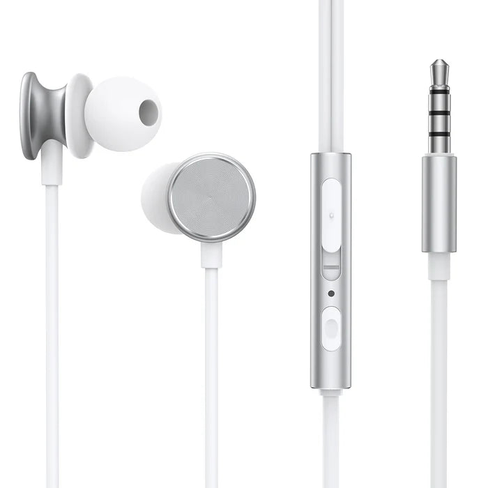 JoyRoom JR-EW03 Wired Series In-Ear Metal Wired Earphones - PhoneBuzz
