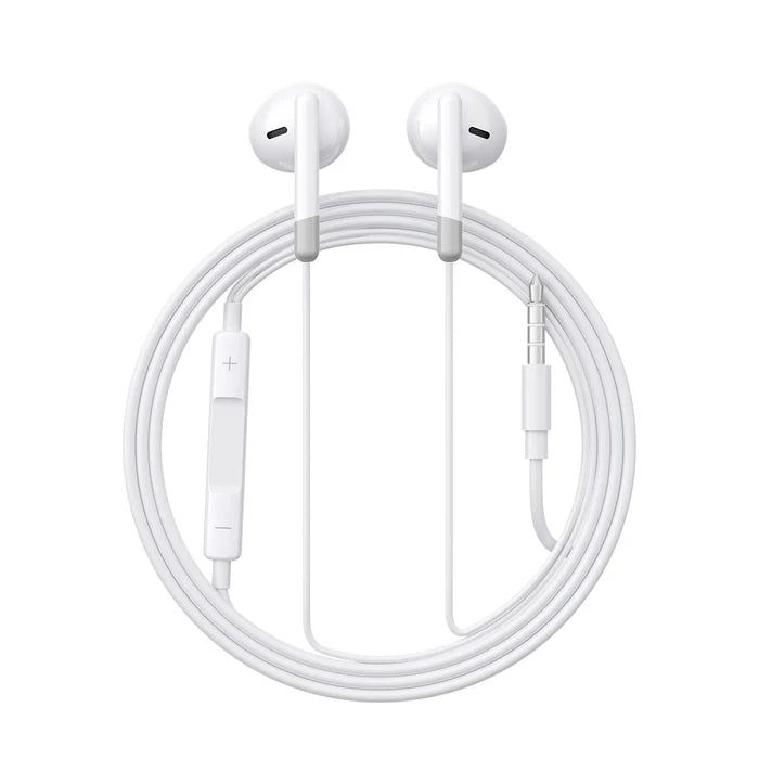 JoyRoom JR-EW01 Wired Series Half In-Ear Wired Earphones - PhoneBuzz