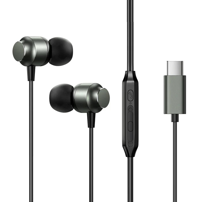 JoyRoom JR-EC06 TYPE-C Series In-Ear Metal Wired Earphones - PhoneBuzz